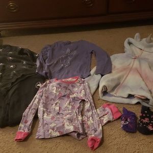 GAP jumping beans H&M unicorn lot girls size 6 6x